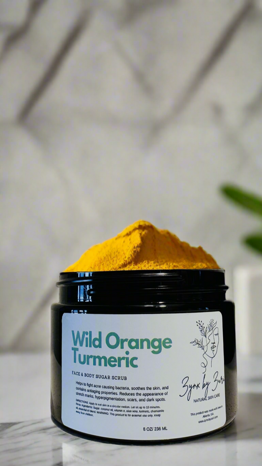 Wild Orange Turmeric Scrub