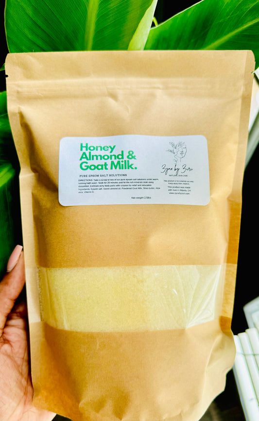 Honey Almond & Goat Milk Epsom Salt